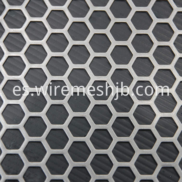 Hexagonal Perforated Metal Sheet